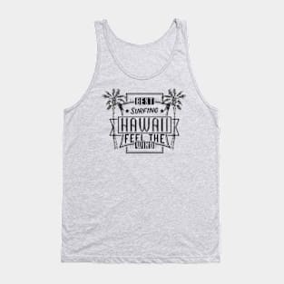 Vintage Hawaiian Inspired Design Tank Top